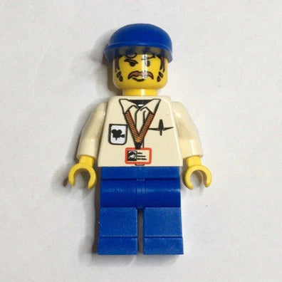 Cameraman, Blue Legs, Blue Cap